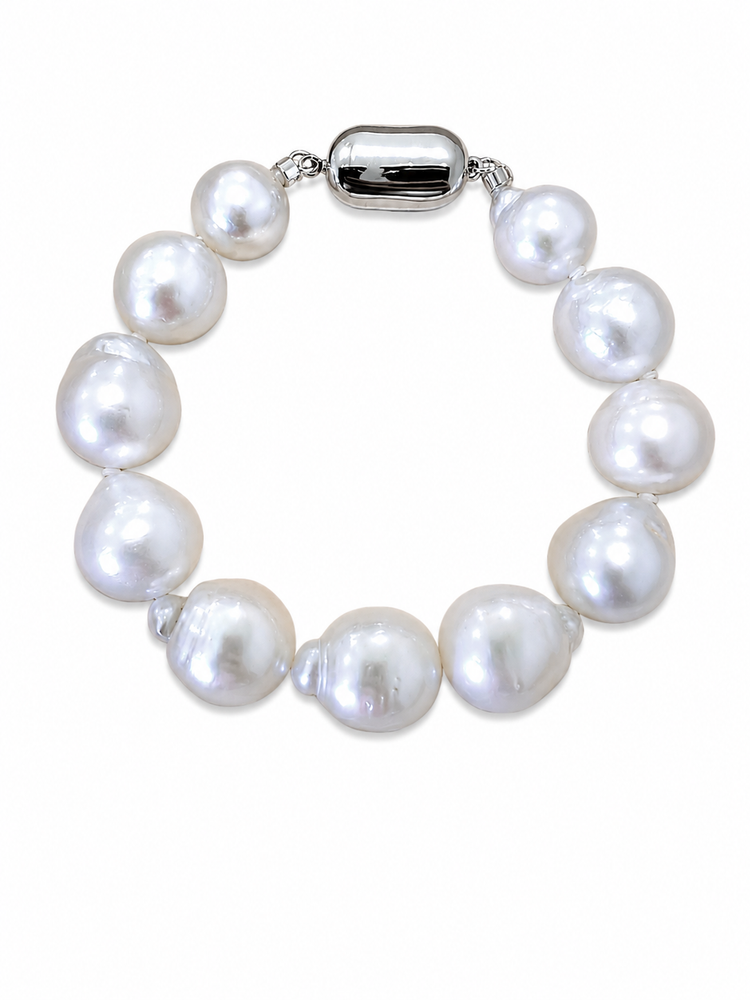10–14mm Baroque South Sea Pearl Bracelet | TSILPRL26030216
