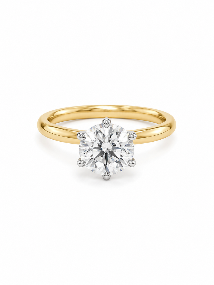 1.18ct Lab Grown Diamond Solitaire Ring | T18KDIA26040268