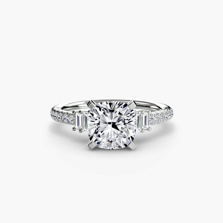 Solitaire with Pavé 4