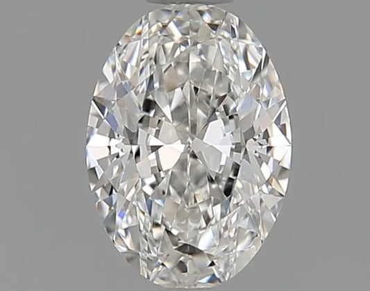 0.70ct Oval Natural Diamond (Colour F, Clarity VS1, GIA Certified)
