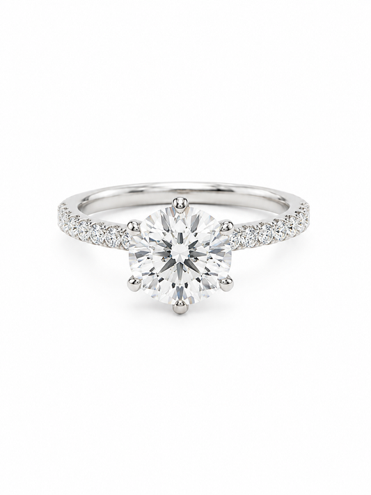 1.53ct Lab Grown Diamond Engagement Ring | T18KDIA26040267