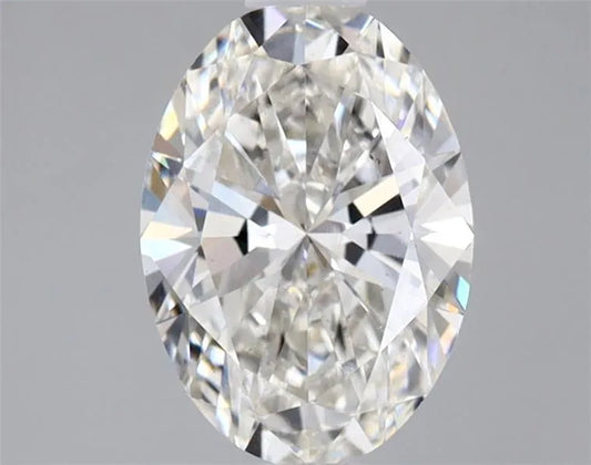 1.36ct Oval Lab Grown Diamond (Colour F, Clarity VS2, IGI Certified)