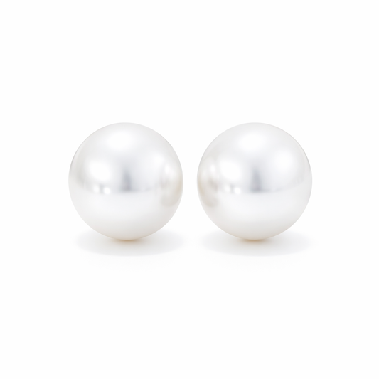 15mm Button South Sea Pearl Studs