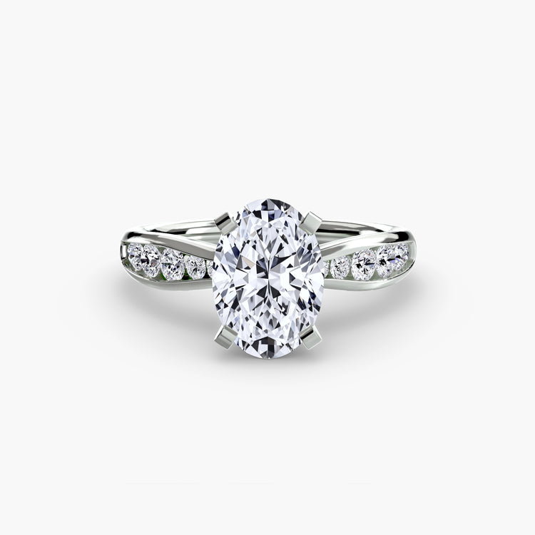 Solitaire with Pavé 3