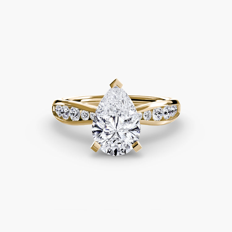Solitaire with Pavé 3