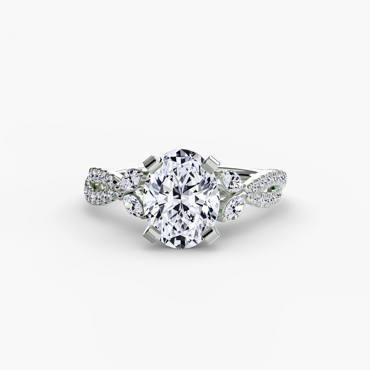 The Twist Pavé Ring